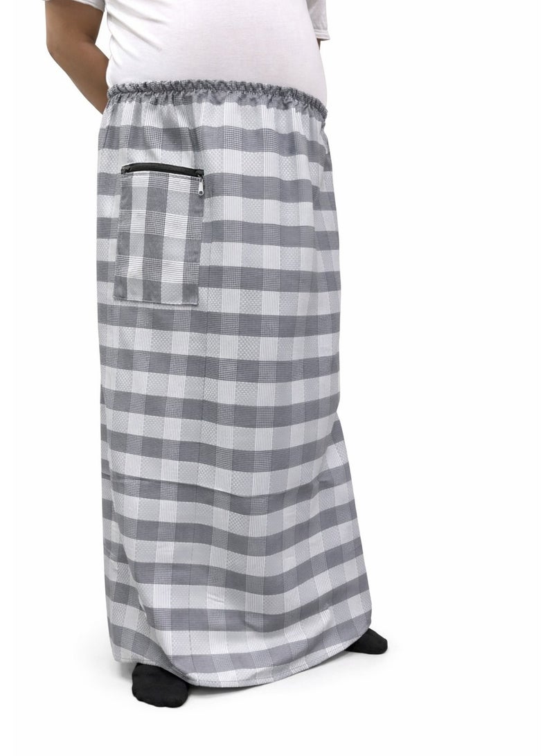 وزرة مطاط مع جيب جانبي للرجل وزرة مريحة جدا وباردة للرجال وزره رجالي معوز صارون فوطة رجال صاروم اسباعية رجالية مناسب للمنزل والنوم وللرياضيين اوقات الصلاة